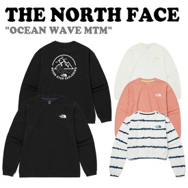 ノースフェイス ラッシュガードTHE NORTH FACE メンズ レディース OCEAN WAVE MTM オーシャン ウェーブ スウェットシャツ BLACK ブラック NAVY ネイビー WHITE ホワイト CORAL コーラル NM5MP05A/B/C/D ウェア