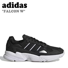 アディダス スニーカー adidas メンズ レディース FALCON W ファルコン ウーマンズ BLACK ブラック WHITE ホワイト IG8301 シューズ 【中古】未使用品