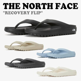 【即納/国内発送】ノースフェイス 韓国 サンダル THE NORTH FACE メンズ レディース RECOVERY FLIP リカバリー フリップ IVORY アイボリー BLACK ブラック CHARCOAL チャコール BEIGE ベージュ SKY BLUE スカイ ブルー NS98P02J/K/L/M/N シューズ