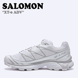 サロモン スニーカー SALOMON メンズ レディース XT-6 ADV WHITE ホワイト LUNAR ROCK ルナラック L41252900 シューズ