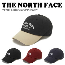 ノースフェイス 韓国 キャップ THE NORTH FACE メンズ レディース TNF LOGO SOFT CAP ロゴ ソフトキャップ BLACK ブラック DARK RED ダークレッド MIDNIGHT NAVY ミッドナイトネイビー JET BLACK ゼットブラック NE3CP51A/B/C/D ACC