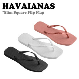 ハワイアナス サンダル HAVAIANAS メンズ レディース Slim Square Flip Flap スリム スクエア フリップフロップ BLACK ブラック WHITE ホワイト CROCUS ROSE クロッカーズローズ 41483010090/0001/3544 シューズ