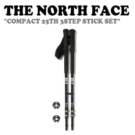 ノースフェイス 韓国 トレッキングポール THE NORTH FACE メンズ レディース COMPACT 25TH 3STEP STICK SET コンパクト 25th 3ステップ スティック セット DARK NAVY ダークネイビー NA5SN33A ACC