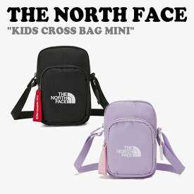 ノースフェイス 韓国 クロスバッグ THE NORTH FACE 男の子 女の子 KIDS CROSS BAG MINI キッズ クロスバッグ ミニ BLACK ブラック LAVENDER ラベンダー NN2PP61R/S バッグ