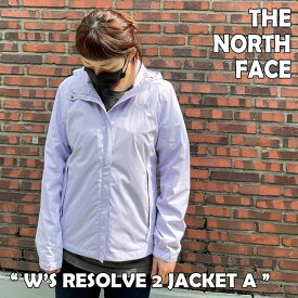 ノースフェイスアウター THE NORTH FACE レディース W'S RESOLVE 2 JACKET A リゾルブ ジャケット LILAC ライラック WHITE SAND ホワイトサンド NJ2HP31A/B ウェア