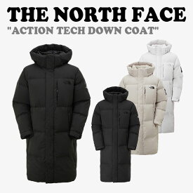 ノースフェイス ダウンジャケット THE NORTH FACE メンズ レディース ACTION TECH DOWN COAT アクション テック ダウン コート BLACK ブラック ICE GRAY アイス グレー WHITE SAND ホワイト サンド REAL BLACK リアルブラック NC1DP50J/K/L/M ウェア