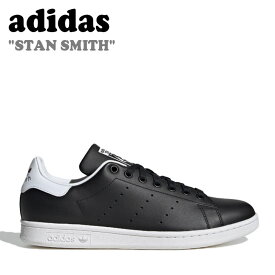 アディダス スニーカー adidas メンズ STAN SMITH スタンスミス BLACK ブラック WHITE ホワイト ID6116 シューズ【中古】未使用品