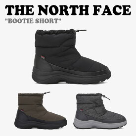 ノースフェイス ブーツ THE NORTH FACE メンズ レディース BOOTIE SHORT ブーティー ショート BLACK ブラック BEIGE BROWN ベージュ ブラウン SMOKE GRAY スモーク グレー NS99P54A/B/C シューズ
