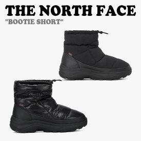 ノースフェイス ブーツ THE NORTH FACE メンズ レディース BOOTIE SHORT ブーティー ショート BLACK ブラック REAL BLACK リアルブラック NS99P54J/K シューズ