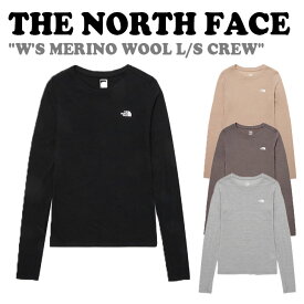ノースフェイス ロンT THE NORTH FACE W'S MERINO WOOL L/S CREW ウィメンズ メリノ ウール ロングスリーブ クルー 全4色 NT7TP90A/B/C/F ウェア
