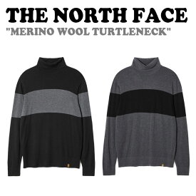 ノースフェイス 長袖Tシャツ THE NORTH FACE メンズ レディース MERINO WOOL TURTLENECK メリノウール タートルネック BLACK ブラック MERANGE GRAY メランジグレー NT7XN50A/B ウェア