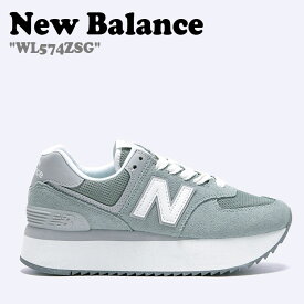 ニューバランス スニーカー New Balance レディース WL574 WL574ZSG GREEN グリーン FLNBDA3W03 シューズ【中古】未使用品