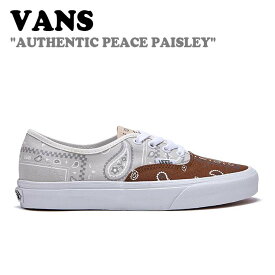 バンズ スニーカー VANS メンズ レディース AUTHENTIC PEACE PAISLEY オーセンティック ピース ペーズリー VN0A5KRDAV01 FLVNCA2U09 シューズ 【中古】未使用品