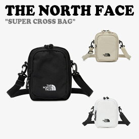 ノースフェイス ボディバッグ THE NORTH FACE レディース SUPER CROSS BAG スーパー クロスバッグ BLACK ブラック LIGHT BEIGE ライトベージュ WHITE ホワイト NN2PQ03J/K/L バッグ