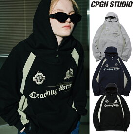 コンパーニョ パーカー CPGN STUDIO 正規販売店 メンズ レディース CRAKING SNAP RAGLAN HOODIE クラッキング スナップ ラグラン フーディー C22FB13/FC15/FB1 ウェア