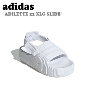 アディダス 厚底 サンダル adidas メンズ レディース ADILETTE 22 XLG SLIDE アディレッタ 22 XLG スライド CLOUD WHITE クラウドホワイト IG5749 シューズ【中古】未使用品