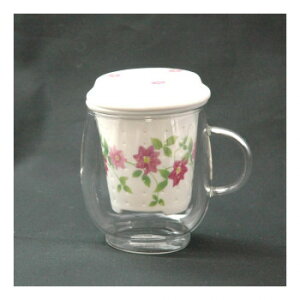 有田焼 セランドグラス おしゃれマグ クレマチス【送料無料】