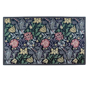 �쓇�D���Z���R�� Morris Design Studio �R���v�g�� �}�b�g ��90×154cm FH1713 DB �_�[�N�u���[�y���������z