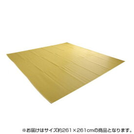 日本製 洗えるカーペット ベージュ 江戸間4.5畳(約261×261cm) 2113604【送料無料】