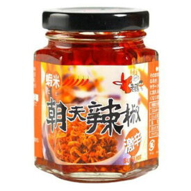 老騾子牌朝天系列蝦米朝天辣椒(えび入り激辛調味料) (台湾産) 105g×24本 210207【送料無料】