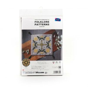 クロス・ステッチキット フォークロア パターンズ タンポポクロス 9100【送料無料】
