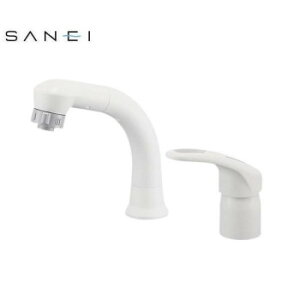三栄水栓 SANEI シングルスプレー混合栓(洗髪用) 寒冷地 K37610EJK-13【送料無料】