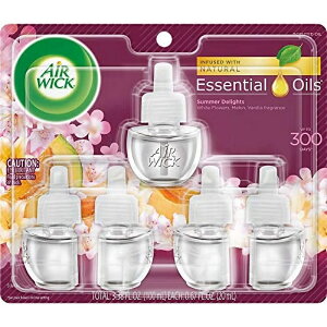  ̖F p AIR WICK Essential Oils Summer Delights GA[EBbN T}[fCg GbZVIC lߑւp 5Zbg vOC AJ F 