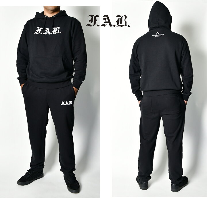 楽天市場】送料無料 メンズ スウェット FAB セットアップ メンズ 