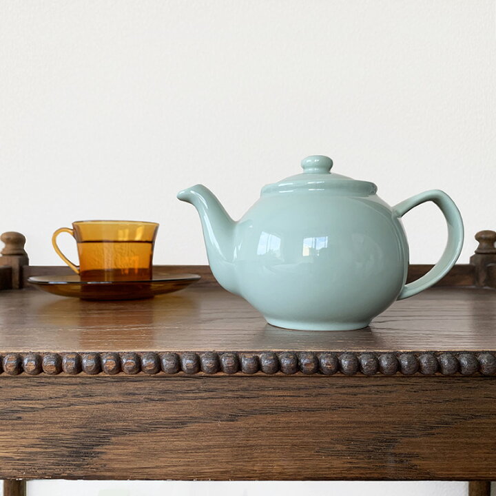 楽天市場 ティーポット 2カップ 450ml ミント ステンレスストレーナー付 プライスアンドケンジントン 陶器 イギリス Price Kensington Teapot ヨーロッパと日本の雑貨 A Midi