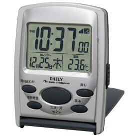 リズム時計 RHYTHM デイリー DAILY 置き時計 デジタル 温度 ジャストウェーブR107DN (8RZ107DN19) 特価