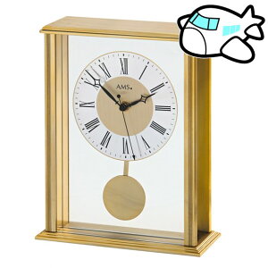 AMS 置き時計 置時計 アナログ ゴールド ドイツ製 AMS5191 納期1ヶ月程度 (YM-AMS5191)