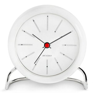 AlRuZ Ki uv v ^ ڊo܂v oJ[Y 11cm 43675 Al RuZ ARNE JACOBSEN TABLE CLOCK uv  k