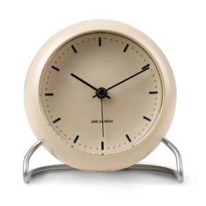AlRuZ Ki uv v ^ ڊo܂v VeBz[ 11cm 43693 Al RuZ ARNE JACOBSEN STATION TABLE CLOCK uv  k