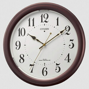 シチズン CITIZEN 掛け時計 明るさUP 文字板全体が夜でも見える 4MYA36-006