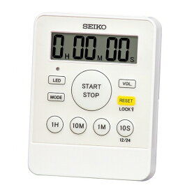 セイコー(SEIKO) 置き時計 デジタル キッチンタイマー代わりに タイマー機能 生活防水 マグネット付 MT718W (検) 置き時計 置時計 おしゃれ デジタル アナログ 電波 北欧