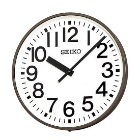 SEIKO セイコー 壁掛型 電波時計・交流電流式 屋外用 (SFC-703) (検) 時計 掛け時計 掛時計 かけ時計 木製