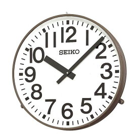 SEIKO セイコー 壁掛型 電波時計・交流電流式 屋外用 (SFC-903) (検) 時計 掛け時計 掛時計 かけ時計 木製