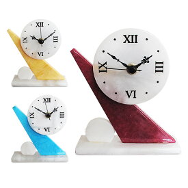 置き時計 置時計 イタリア 大理石 美しい エレガント 女性 お買得　お勧め おすすめ 安い スナック プレゼント ギフト 贈り物 SCALI アラバスター時計 10205 (SL-10205)