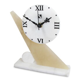 置き時計 置時計 イタリア 大理石 美しい エレガント 女性 お買得　お勧め おすすめ 安い スナック プレゼント ギフト 贈り物 SCALI アラバスター時計 11595 (SL-11595)