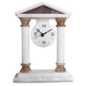 置き時計 置時計 イタリア 大理石 美しい エレガント 女性 お買得　お勧め おすすめ 安い スナック プレゼント ギフト 贈り物 SCALI アラバスター時計 11649 (SL-11649)