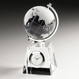 ガラス時計 グローブ (NSGW1000-11011) 時計 置き時計 置時計 ガラス時計