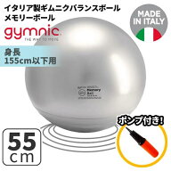 GYMNIC ギムニク イタリア製 バランスボール メモリーボール55　(GY94-55)