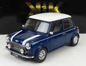 ミニカー 1/12 ミニクーパー KK-SCALE 1/12 MINI COOPER RHD 1992 BLUE MET WHITE KKDC120053R