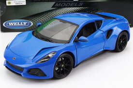 ミニカー 1/24 ロータス エミーラ WELLY 1/24 LOTUS EMIRA 2021 BLUE WE24115B