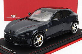 ミニカー 1/18 フェラーリ プロサングエ SUV MR-MODELS 1/18 FERRARI PUROSANGUE SUV 2022 BLU ROMA - BLUE MET FE038SE