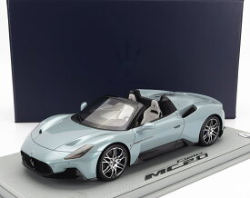 ミニカー 1/18 マセラティ MC20 BBR-MODELS 1/18 MASERATI MC20 CIELO SPIDER 2020 ACQUAMARINA - LIGHT BLUE MET P18222A-VET