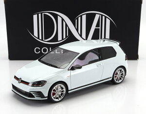ミニカー 1/18 フォルクスワーゲン ゴルフ DNA COLLECTIBLES 1/18 VOLKSWAGEN GOLF GTi VII CLUBSPORT S 2017 WHITE DNA000159