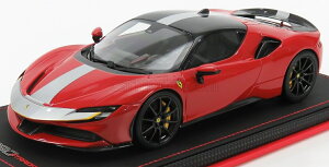 ミニカー 1/18 フェラーリ SF90 MR-MODELS 1/18 FERRARI SF90 STRADALE HYBRID 1000hp ASSETTO FIORANO 2019 ROSSO CORSA - RED BLACK SILVER FE028D