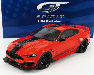 ~jJ[ A 1/18 tH[h }X^O GT-SPIRIT 1/18 FORD USA MUSTANG SHELBY SUPER SNAKE COUPE 2021 RED BLACK US058