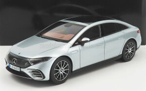 ~jJ[ 1/18 ZfX xc EQS NZG 1/18 MERCEDES BENZ EQS VON MERCEDES-EQ 2022 HIGHTEC SILVER 1021/55